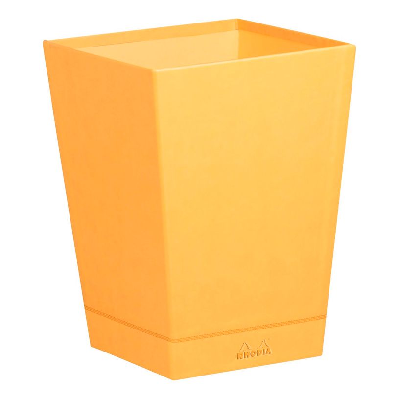 3037921188200-RHODIA Rhodiarama - Corbeille à papier - orange - en polyuréthane-P_405129937_1-0