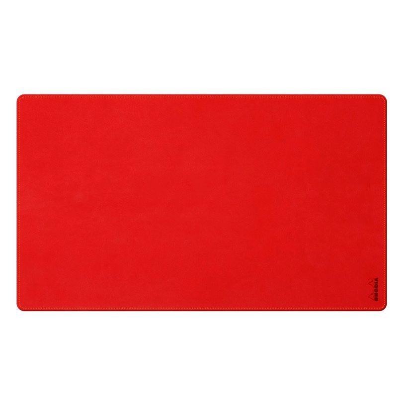 3037921942468-RHODIA Rhodiarama - Sous-main souple - 35 x 60 cm - coquelicot - en polyuréthane-P_405129957_1-0