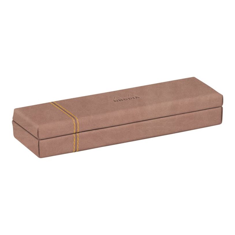 3037921945131-RHODIA Rhodiarama Home - Trousse plumier - bois de rose-P_405130000_1-0