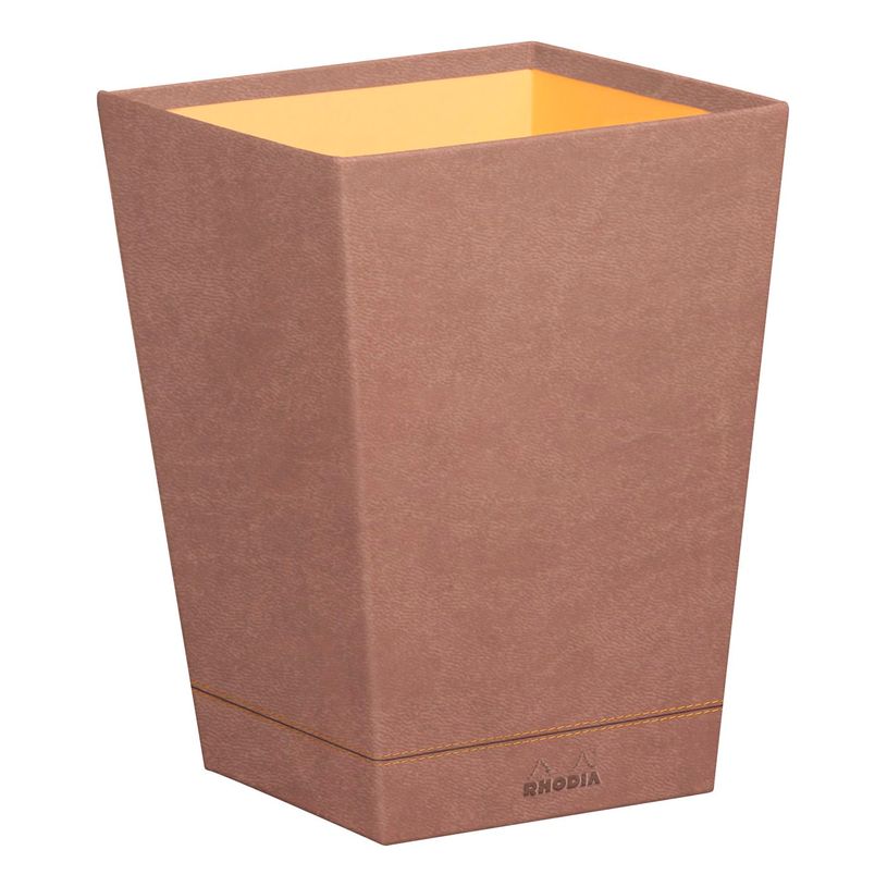 3037921946213-RHODIA Rhodiarama - Corbeille à papier - bois de rose - en polyuréthane-P_405130042_1-0