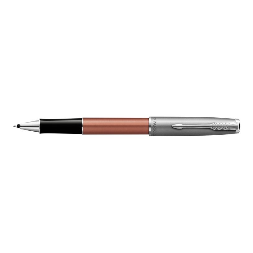 3026981692307-Parker Sonnet Essential - Roller orange - encre noire - pointe fine-P_405130081_2-0