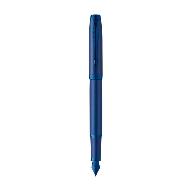 3026981729638-Stylo plume monochrome Parker IM - bleu - plume fine - encre bleue-P_405130106_1-0