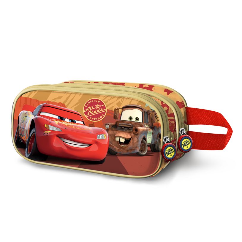 8445118047059-Cars Desert Road - Trousse 3D - 2 compartiments - Karactermania-P_405130208_1-0