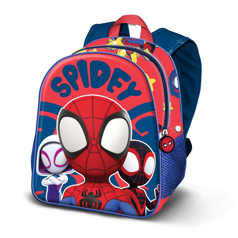 8445118047066-Spiderman Gang - Sac à dos maternelle 3D - 1 compartiment - Karactermania-P_405130209_1-0