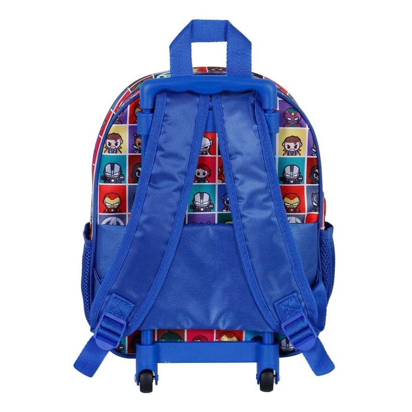 8445118050431-Captain America Punch - Sac à dos à roulettes 3D - 1 compartiment - Karactermania-P_405130292_2-1
