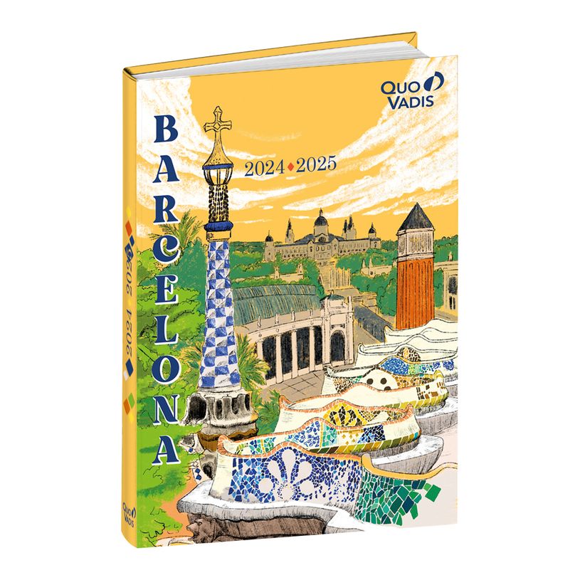 3371010503421-Agenda Cities - 1 jour par page - 12 x 17 cm - Barcelone - Quo Vadis-P_405130325_1-0