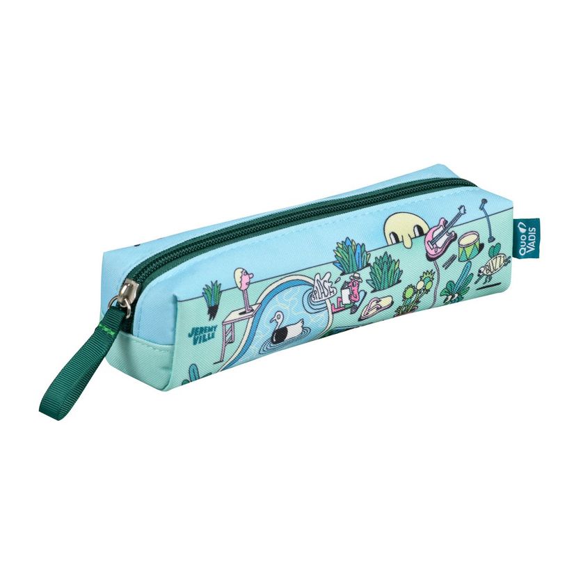3371010500130-Mini trousse Jeremyville - 1 compartiment - différents modèles disponibles - Quo Vadis-P_405130342_2-1