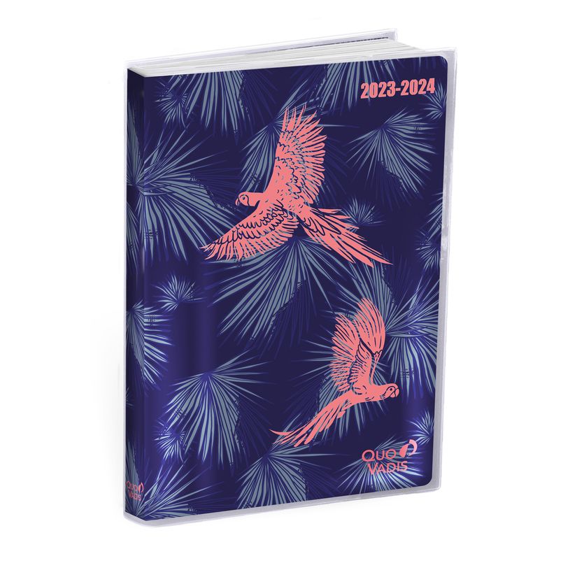 3371010499458-Agenda Jungle Spirit - 1 semaine sur 2 pages - septembre à décembre - 15 x 21 cm - ara --P_405130351_1-0