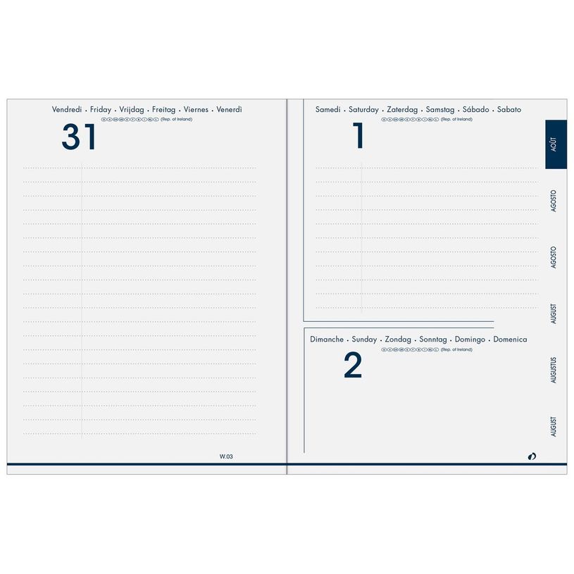 3371010499861-Agenda Respire recyclé - 1 jour par page - 12 x 17 cm - eau rose - Quo Vadis-P_405130406_2-1
