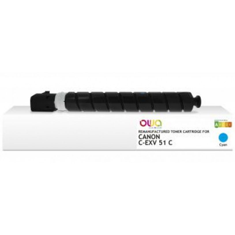 3112539858681-Cartouche laser remanufacturée Canon C-EXV51 - cyan - Owa-P_405130631_1-0
