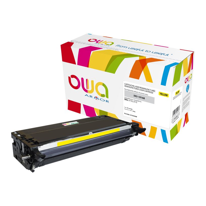 3112539604363-Cartouche laser remanufacturée Dell 593-10168 - jaune - Owa-P_405130651_1-0