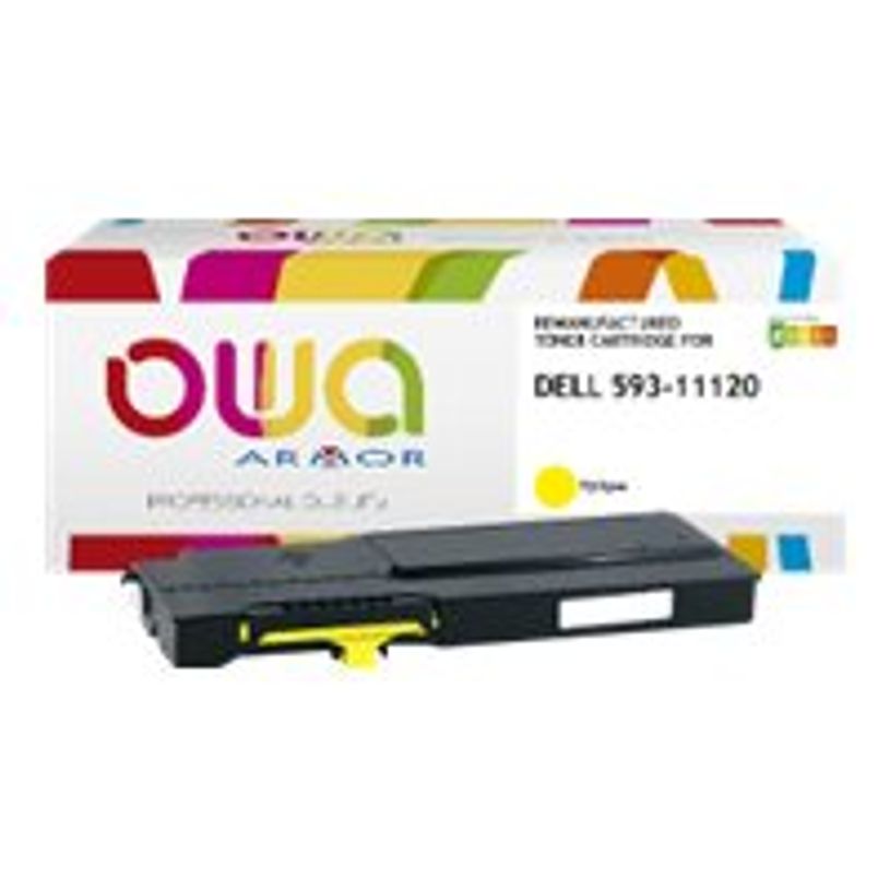3112539807399-Cartouche laser remanufacturée Dell 593-11120 - jaune - Owa-P_405130665_1-0