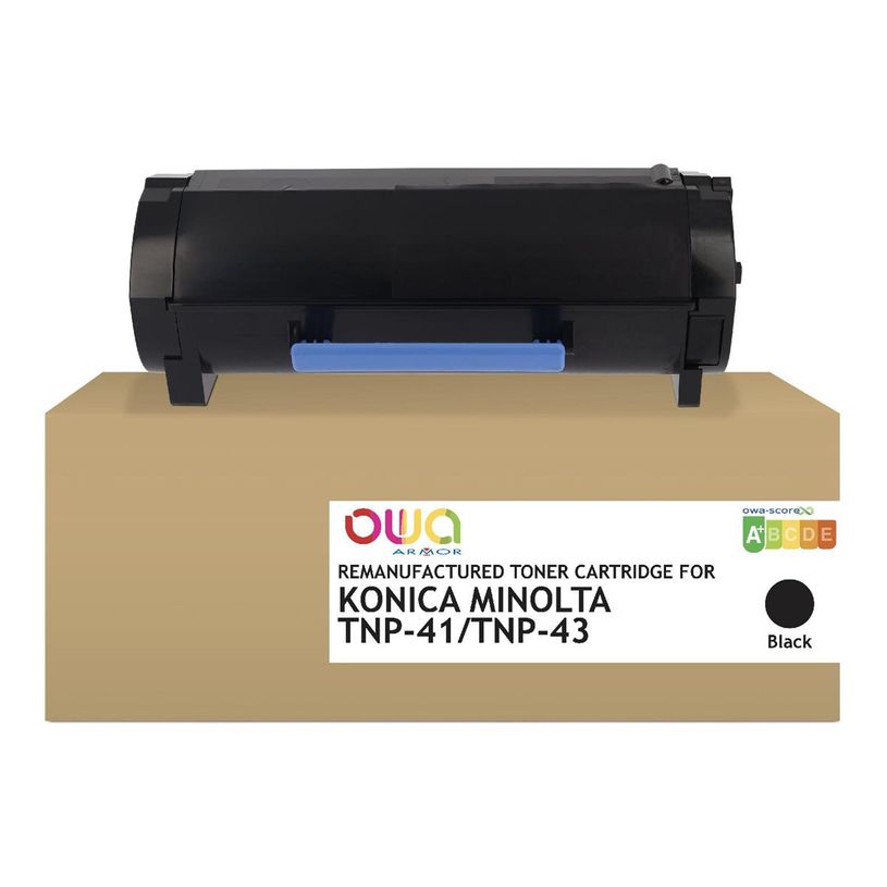 3112539827304- Cartouche laser compatible  Konica Minolta TNP41-TNP43 - noir  - OWA -P_405130722_1-0
