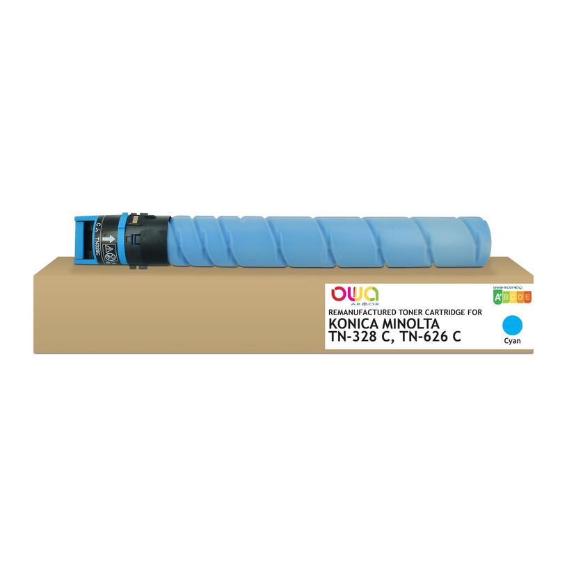 3112539851781- Cartouche laser compatible  Konica Minolta TN328/TN626 - cyan  - OWA -P_405130727_1-0