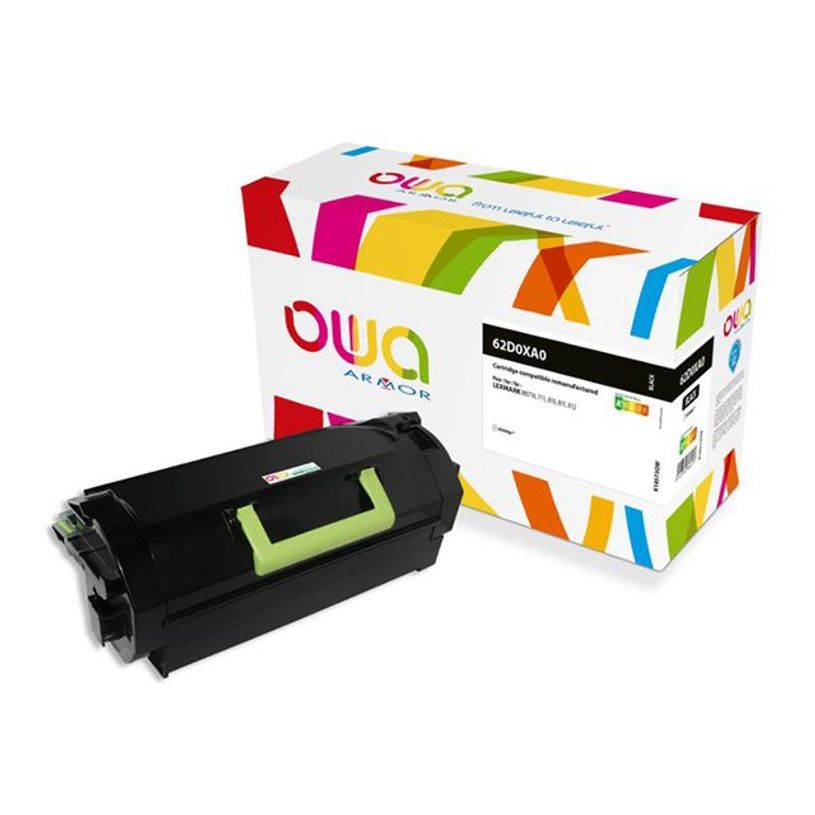 3112539766177- Cartouche laser compatible Lexmark 62D0XA0 - noir  - OWA -P_405130857_1-0