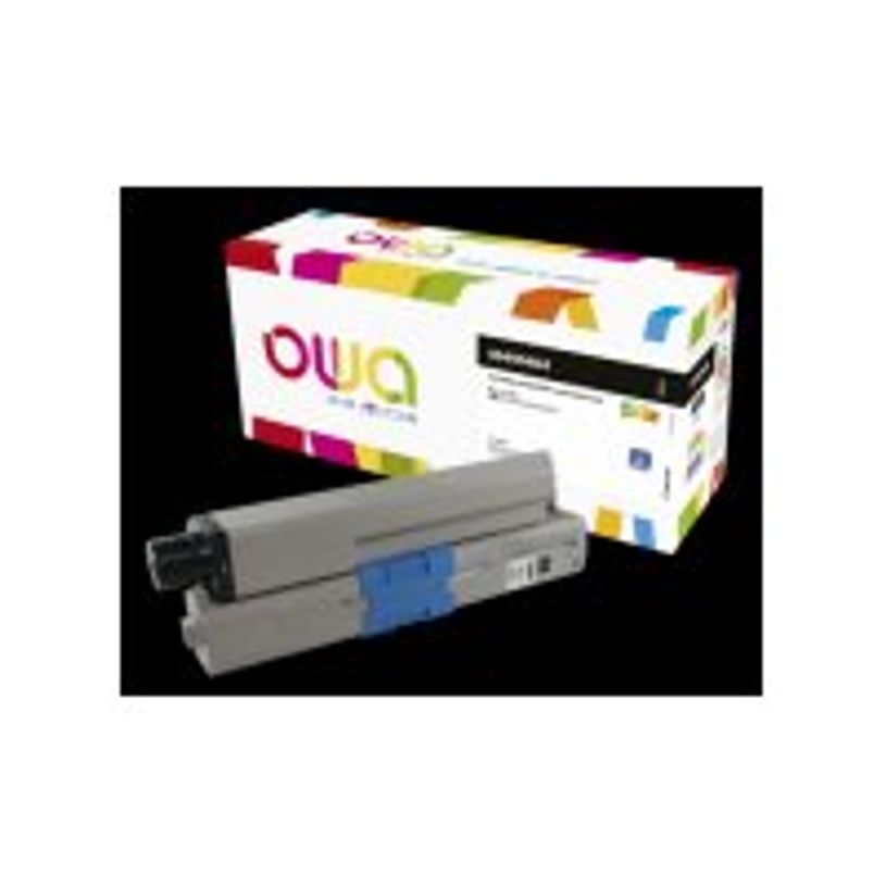 3112539825645- Cartouche laser compatible OKI 46490404 - noir  - OWA -P_405130897_1-0