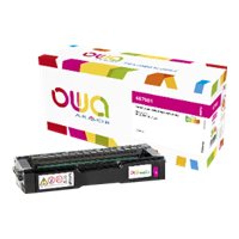 3112539825225-Cartouche laser remanufacturée Ricoh 407901 - magenta - Owa-P_405130917_1-0