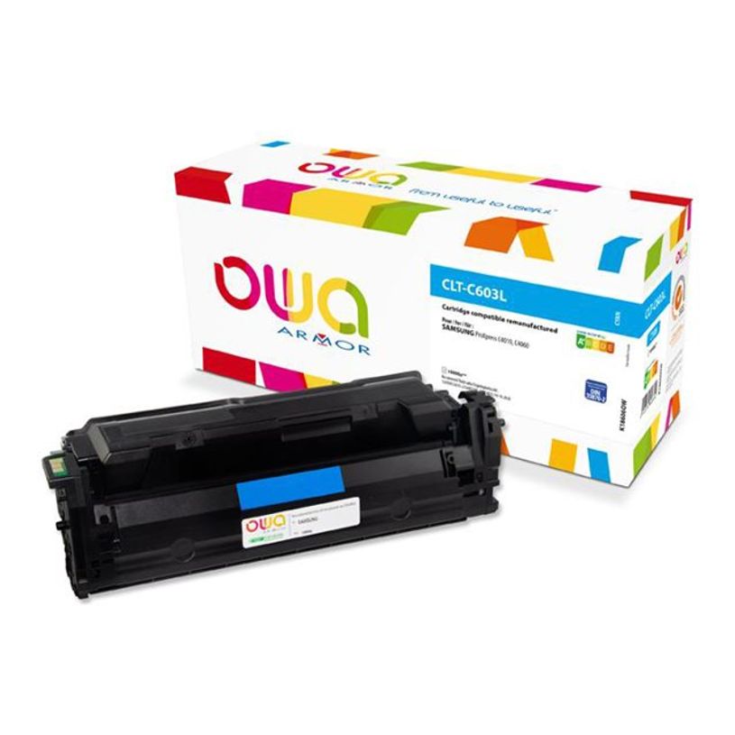 3112539848330- Cartouche laser compatible  Samsung CLT-C603L/ELS - cyan  - OWA -P_405130953_1-0