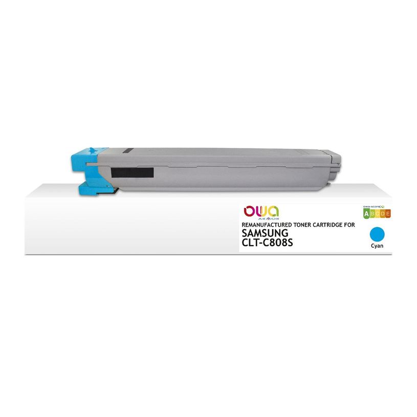 3112539776039- Cartouche laser compatible  Samsung CLT-C808S/ELS - cyan  - OWA -P_405130957_2-1