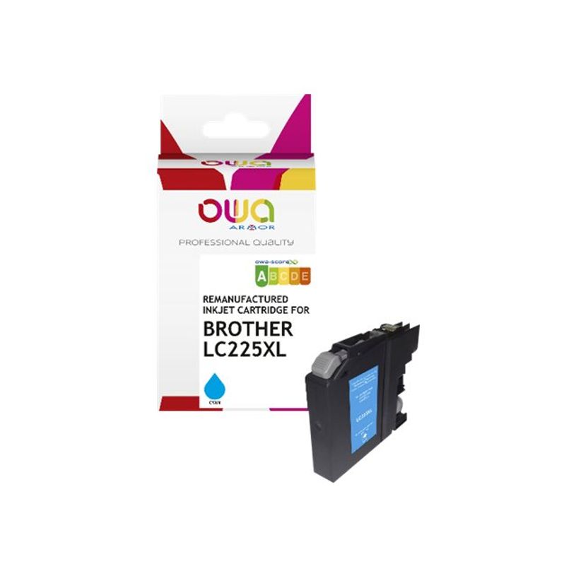 3112539855314-Cartouche remanufacturée Brother LC-225XLC - cyan - Owa-P_405131021_1-0