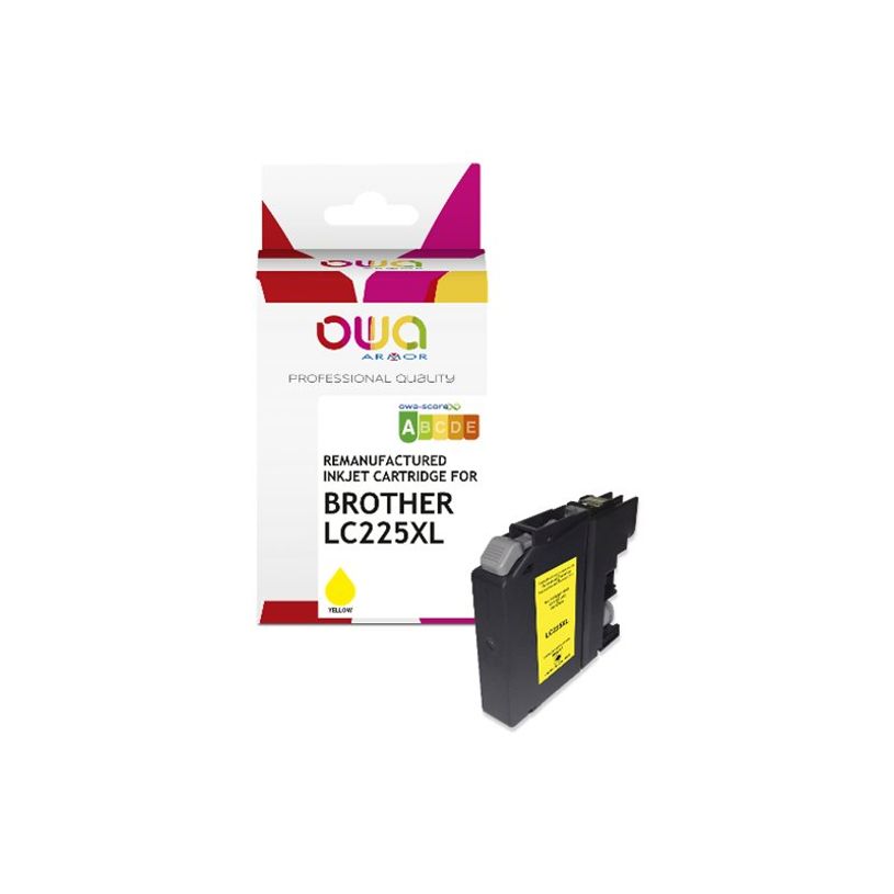 3112539855338-Cartouche compatible Brother LC225XL - jaune  - OWA -P_405131023_1-0