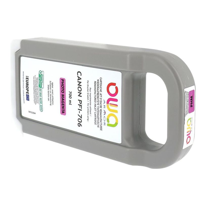 3112539753894-Cartouche remanufacturée Canon PFI-706PM - magenta - Owa-P_405131166_1-0