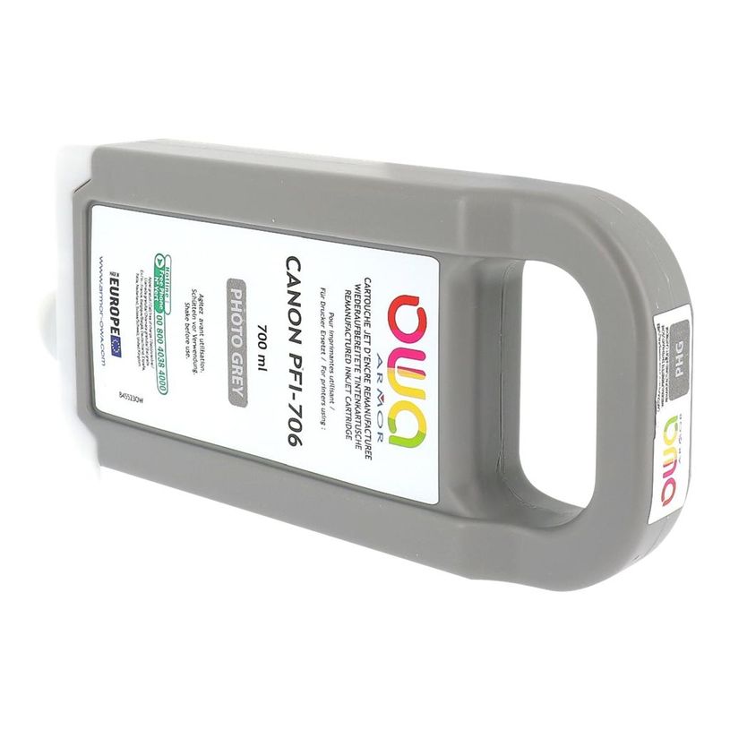 3112539753931-Cartouche remanufacturée Canon PFI-706Y - gris photosensible - Owa-P_405131170_1-0