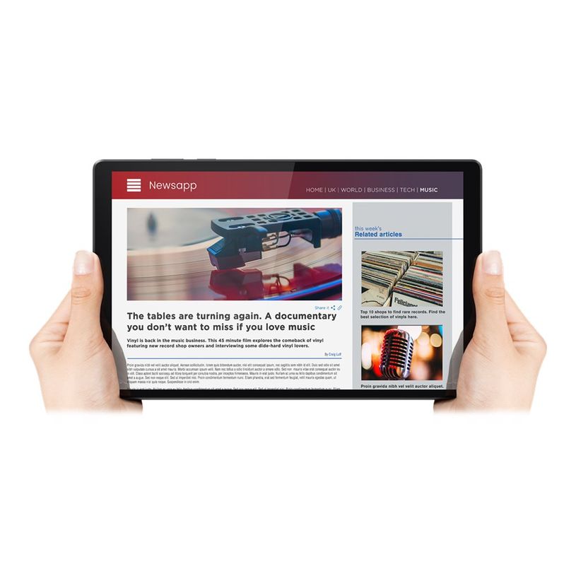 0195042521597-Lenovo Tab M10 ZA6W (2nd Gen) - tablette 10,1" - 32 Go - noir-P_405131578_14-12