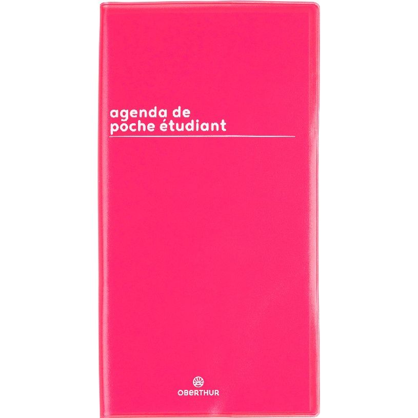 3664447149950,3664447199344-Agenda de poche Boréal Étudiant - 1 semaine par page - 9,5 x 18 cm - rouge-P_405131952_1-0