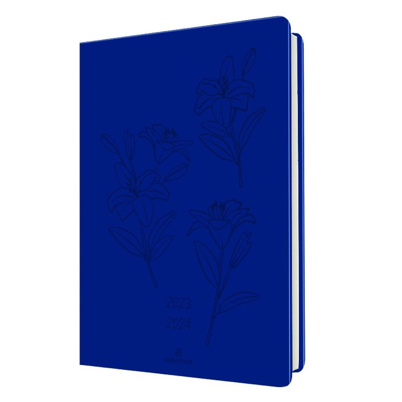 3664447146034-Agenda Summerside 25 - 1 semaine sur 2 pages - bleu roi - Oberthur-P_405132115_1-0