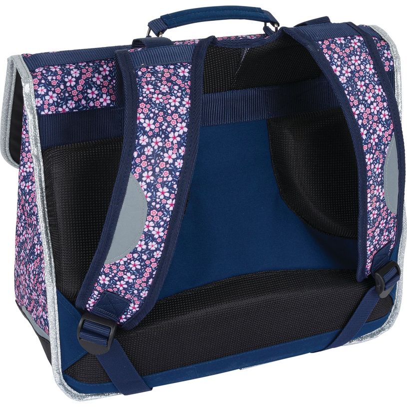 3664447148168-Cartable Les Scolaires Fille - 38 cm - 2 compartiments - marine - Oberthur-P_405132304_2-1