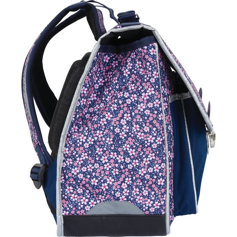 3664447148168-Cartable Les Scolaires Fille - 38 cm - 2 compartiments - marine - Oberthur-P_405132304_5-4
