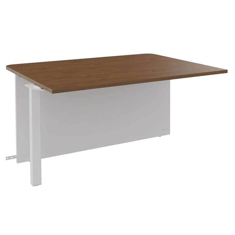3253310257986-Banque d'accueil Module intermédiaire PMR OLA - L100 x H72,5 x P115 cm - structure blanc -P_405132642_1-0