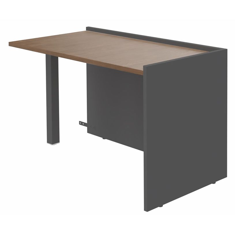 3253310438507-Banque d'accueil Retour direct bas OLA - L82,5 x H75,5 x P62,5 cm - structure carbone, pla-P_405132693_1-0