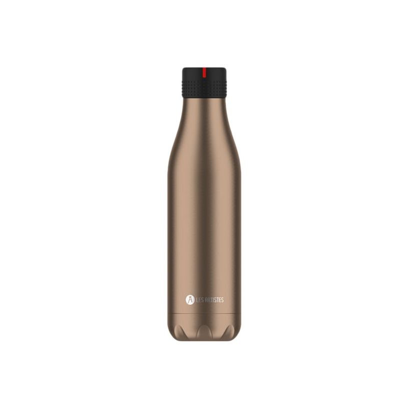 3614300042393-Les Artistes Paris - Gourde Bouteille isotherme 750 ml - cuivre - acier inoxydable-P_405133533_1-0