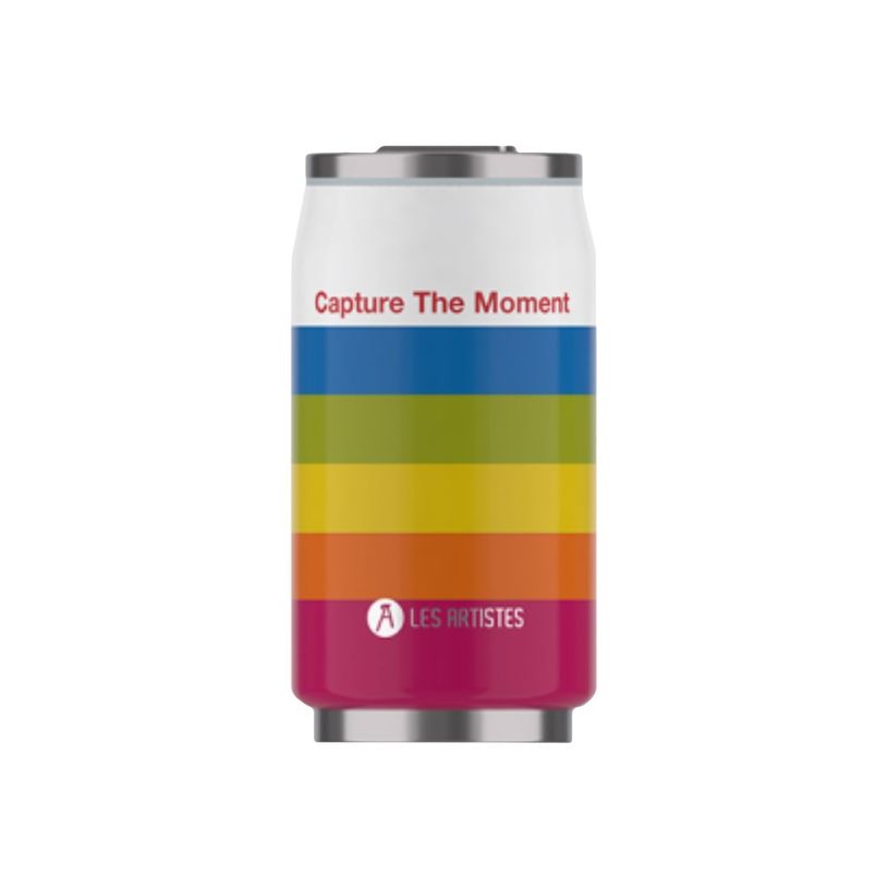 3614300042591-Les Artistes Paris - Canette isotherme - multicolore - 280 ml - acier inoxydable-P_405133548_1-0