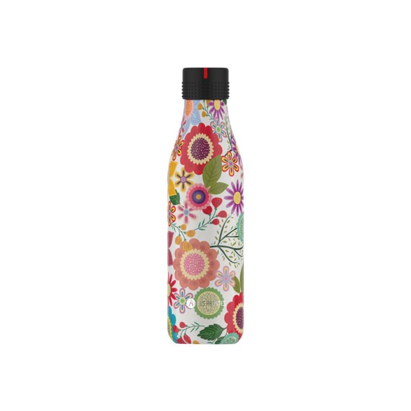3614300065286-Les Artistes Paris - Gourde Bouteille isotherme 500 ml - Eden - acier inoxydable-P_405133589_1-0