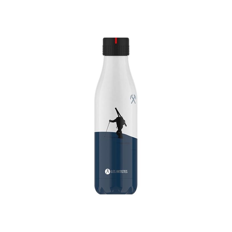 3614300042744-Les Artistes Paris - Gourde Bouteille isotherme 500 ml - Snow - acier inoxydable-P_405133599_1-0