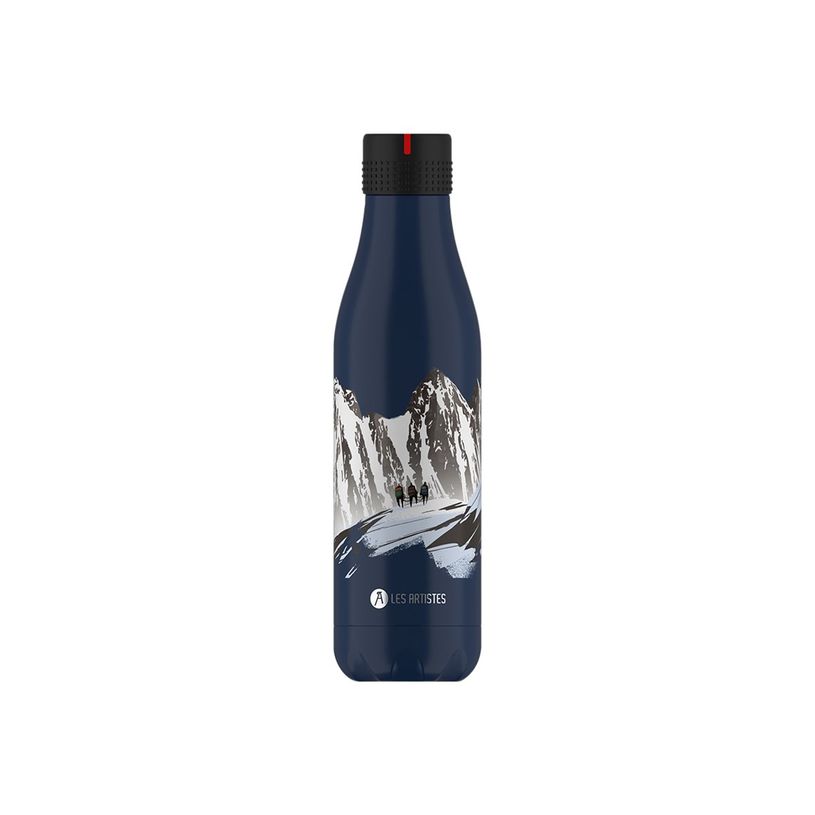 3614300043024-Les Artistes Paris - Gourde Bouteille isotherme 750 ml - Expédition - acier inoxydable-P_405133602_1-0
