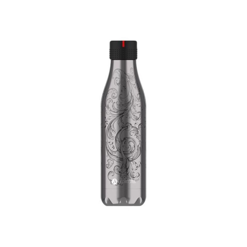 3614300081439-Les Artistes Paris - Gourde Bouteille isotherme 500 ml - Tattoo - acier inoxydable-P_405133648_1-0