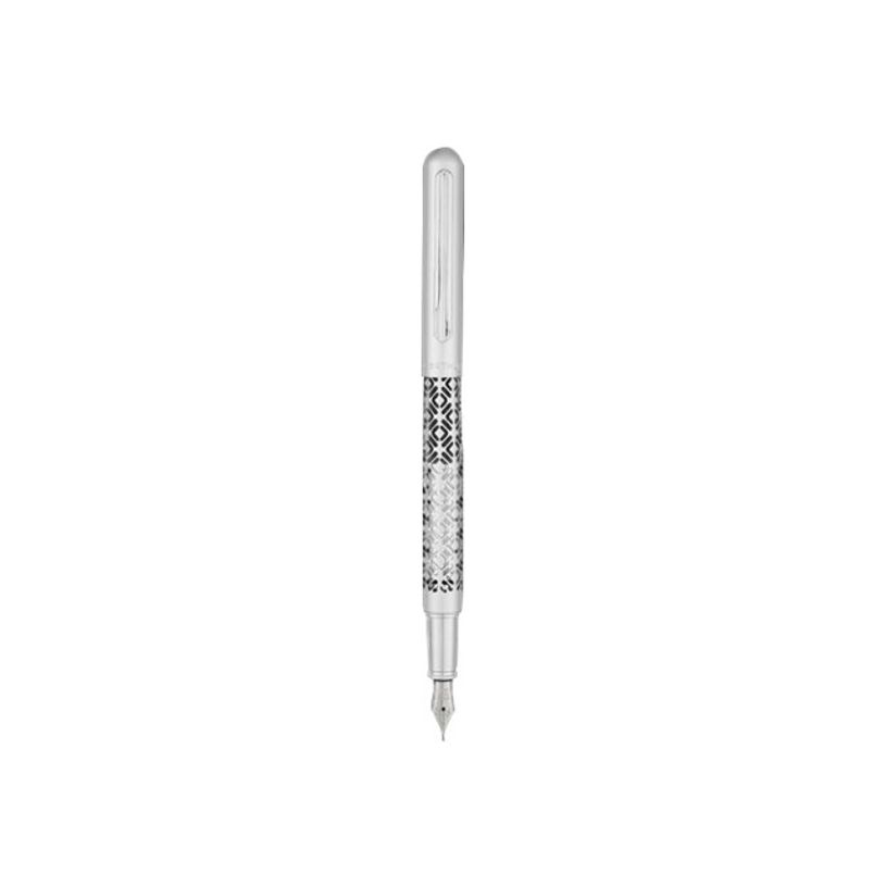 3664447135656-Oberthur Jaipur - Stylo plume - argent-P_405133743_1-0
