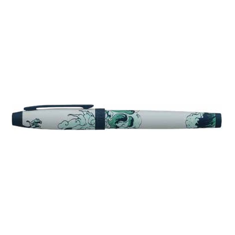 3219918222764-Enzo Varini Mini Taormina Tropea - Roller - acier blanc motif vague-P_405133937_1-0
