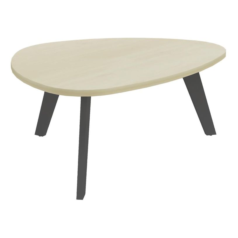 3253310179837-Table basse galet - L100xH42xP90/80 - pied carbone - plateau imitation érable-P_405134562_1-0