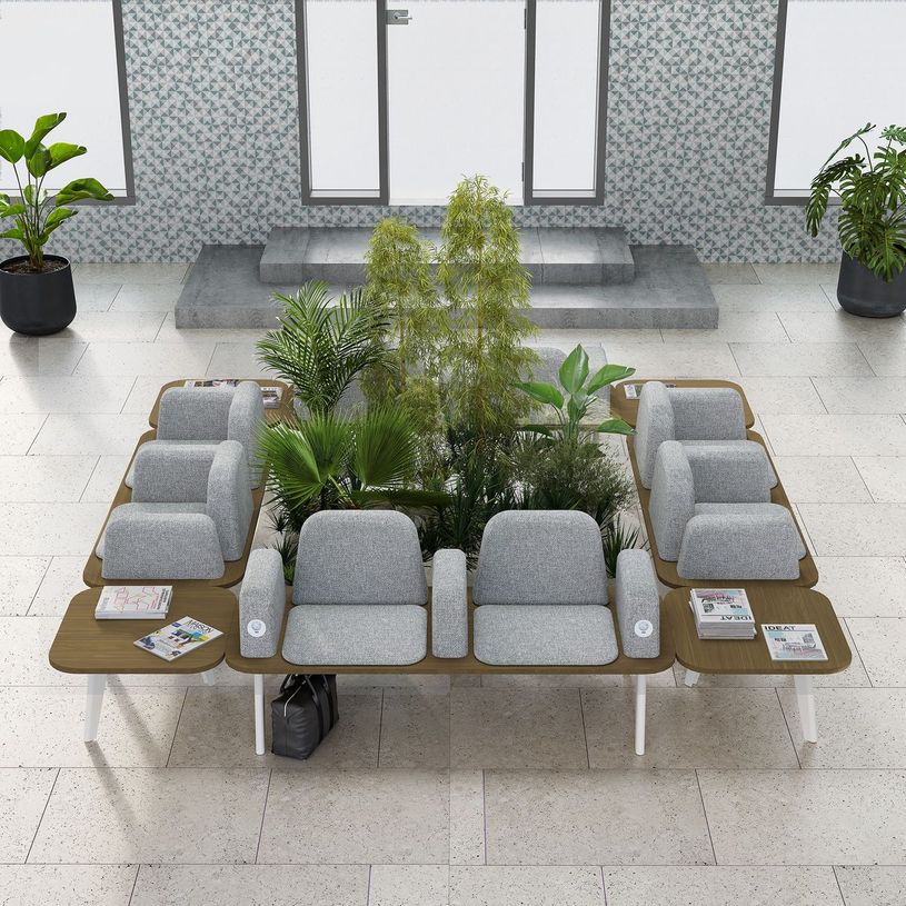 3253310179660-Table d'extension ou intermédiare ILO - L67xP114 cm - pieds carbone - structure noyer-P_405134642_4-3