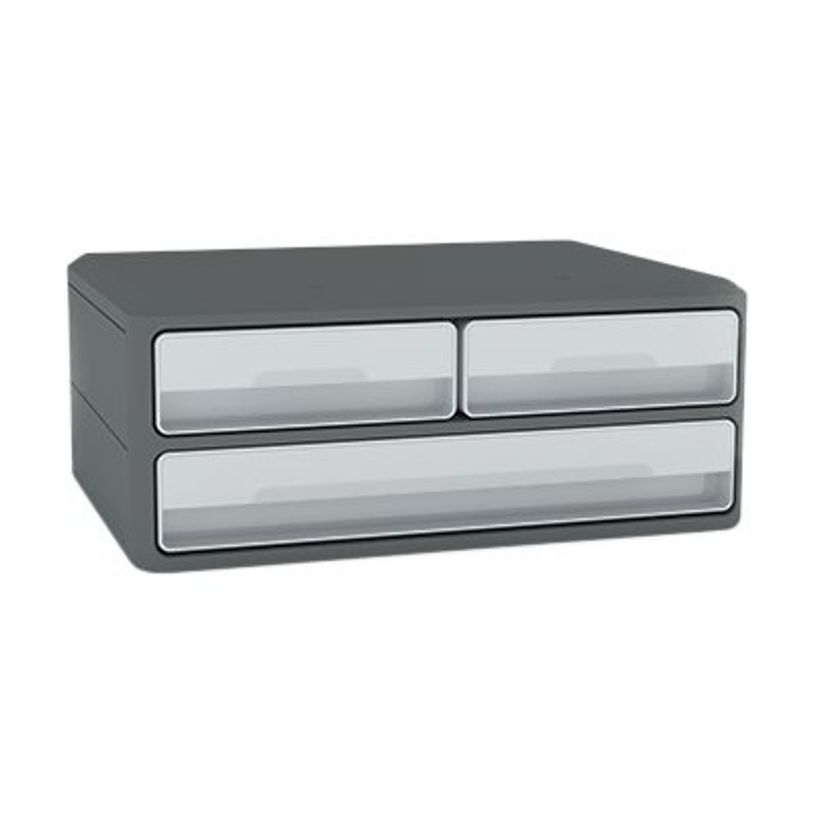 3462159014715-CEP MoovUp GreenSpirit - Module 2 petits tiroirs + 1 grand - gris-P_405134883_1-0
