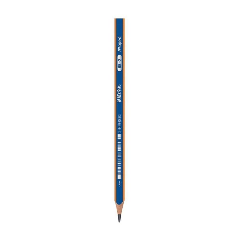 3154148508212-Maped Black'Peps Navy Green - Crayon à papier - HB-P_405137087_3-2