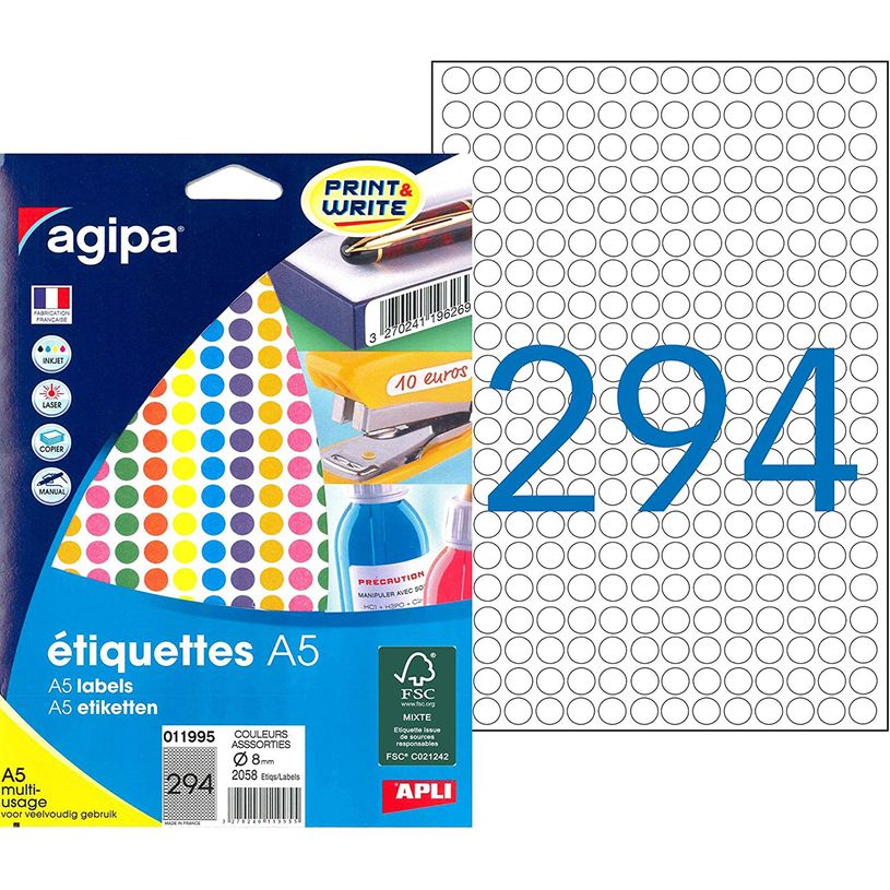 3270241143065-Apli Agipa - Etui A5 - 2940 Pastilles mauves - diamètre 8 mm - réf 114306-P_405137256_1-0