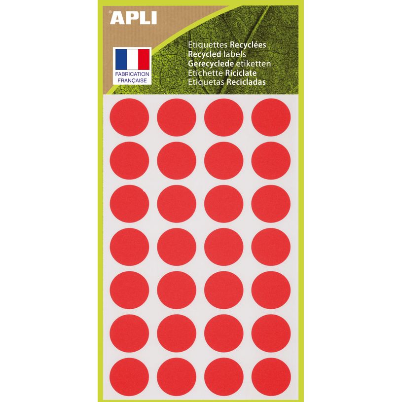 3270241017847-Apli Agipa - 168 Pastilles adhésives recyclées - rouge - diamètre 15 mm - réf 101784-P_405137292_1-0