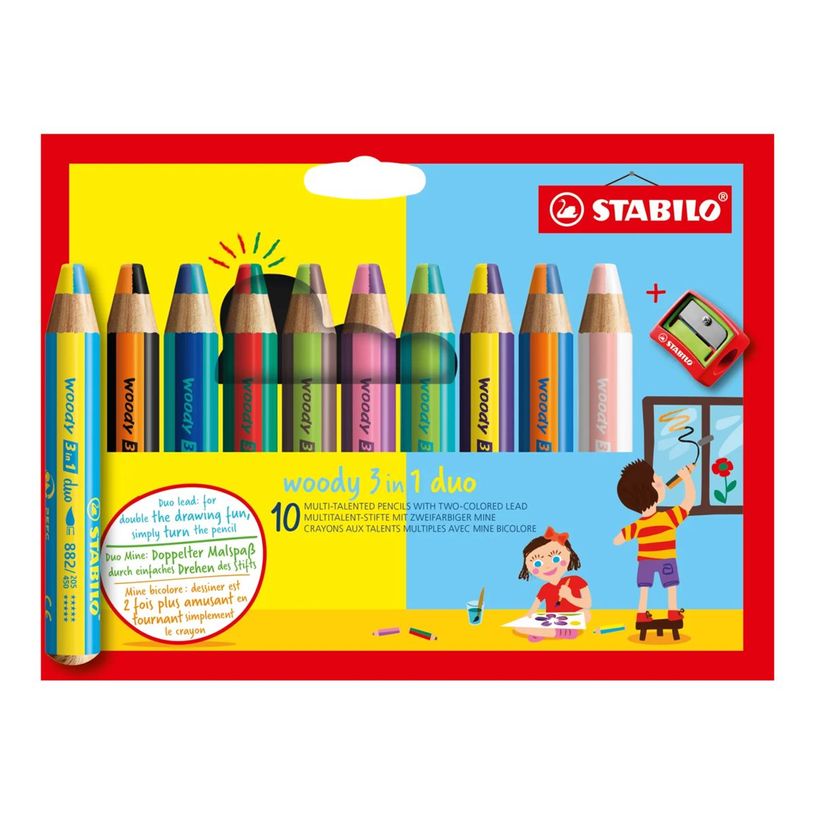 4006381568487-STABILO woody 3 in 1 duo - pack de 10 crayons de couleur - couleurs assorties-P_405137325_1-0
