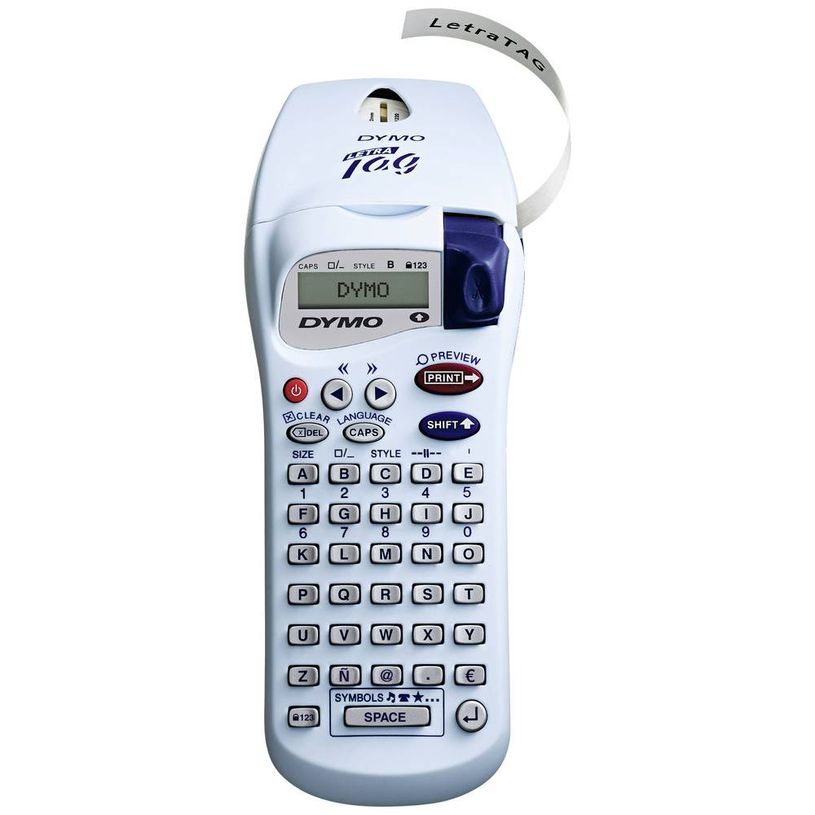 3026981868160-DYMO LetraTag XR - Étiqueteuse - imprimante d'étiquettes monochrome - impression par tra-P_405137602_2-1